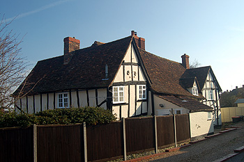 The rear of 49 and 51 Cause End Road March 2012